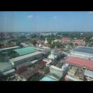 Blick aus unserem Zimmer in der 16. Etage über Phitsanulok